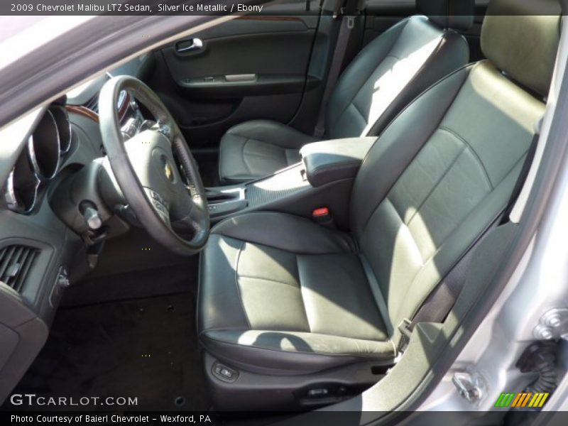 Silver Ice Metallic / Ebony 2009 Chevrolet Malibu LTZ Sedan