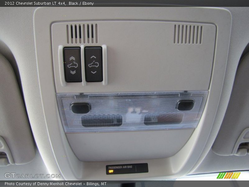 Black / Ebony 2012 Chevrolet Suburban LT 4x4