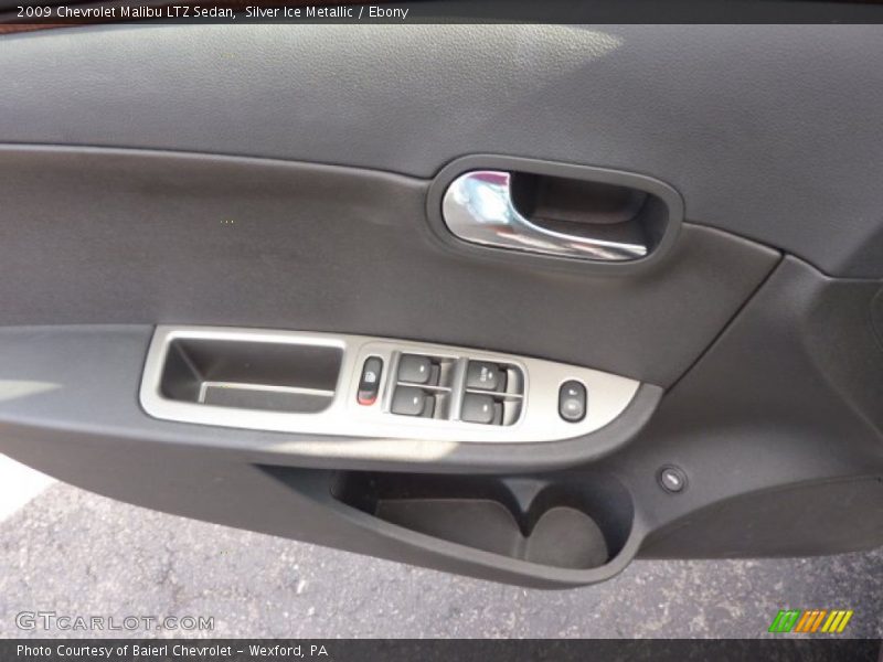 Silver Ice Metallic / Ebony 2009 Chevrolet Malibu LTZ Sedan