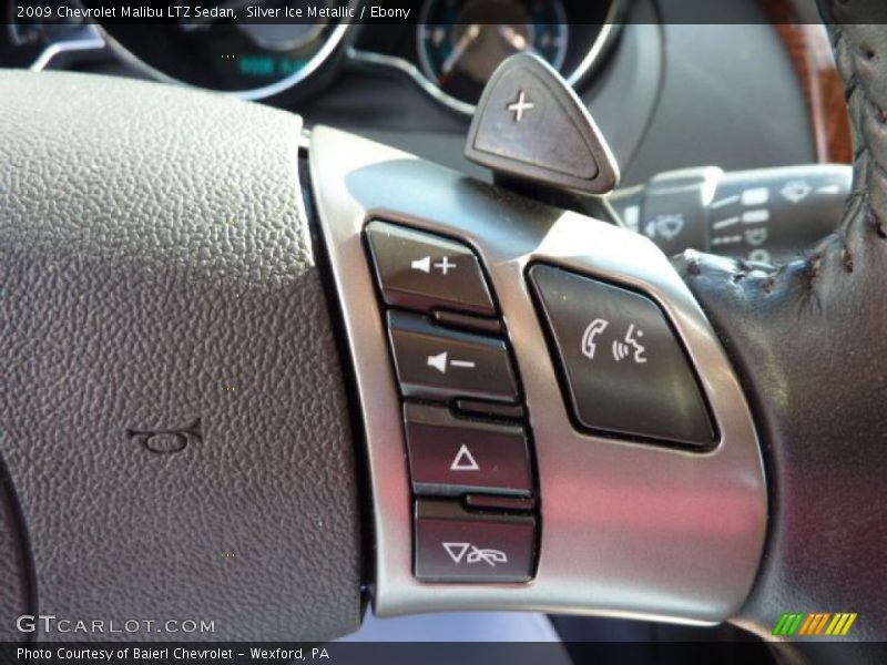 Silver Ice Metallic / Ebony 2009 Chevrolet Malibu LTZ Sedan