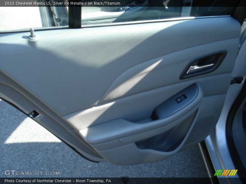 Silver Ice Metallic / Jet Black/Titanium 2013 Chevrolet Malibu LS