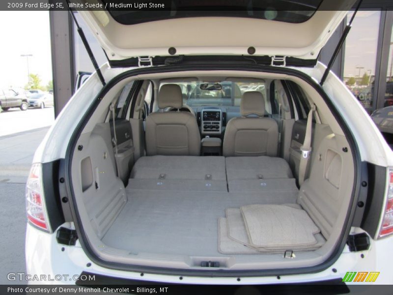 White Suede / Medium Light Stone 2009 Ford Edge SE