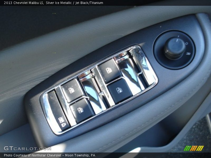 Silver Ice Metallic / Jet Black/Titanium 2013 Chevrolet Malibu LS