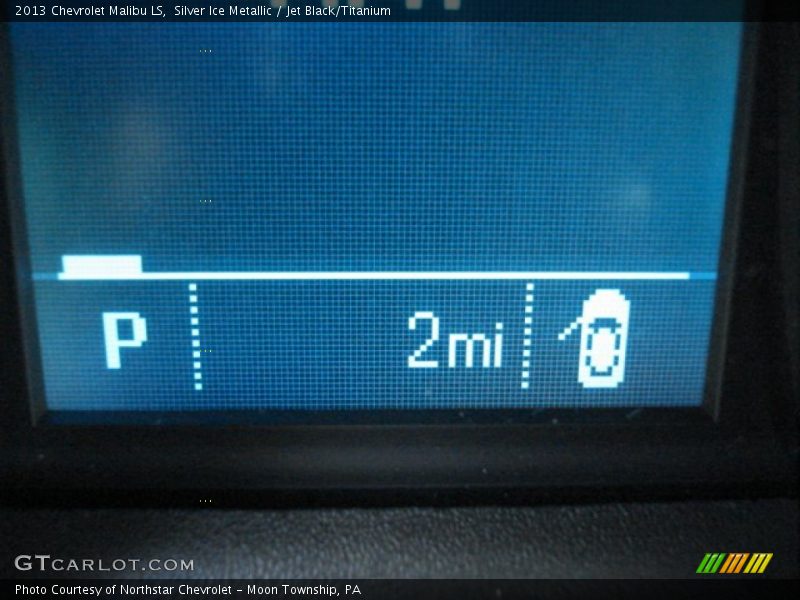 Silver Ice Metallic / Jet Black/Titanium 2013 Chevrolet Malibu LS