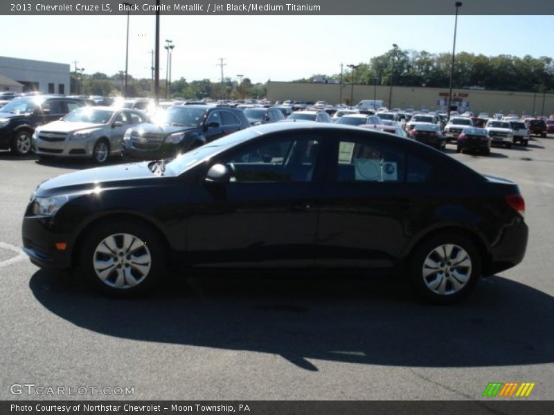 Black Granite Metallic / Jet Black/Medium Titanium 2013 Chevrolet Cruze LS