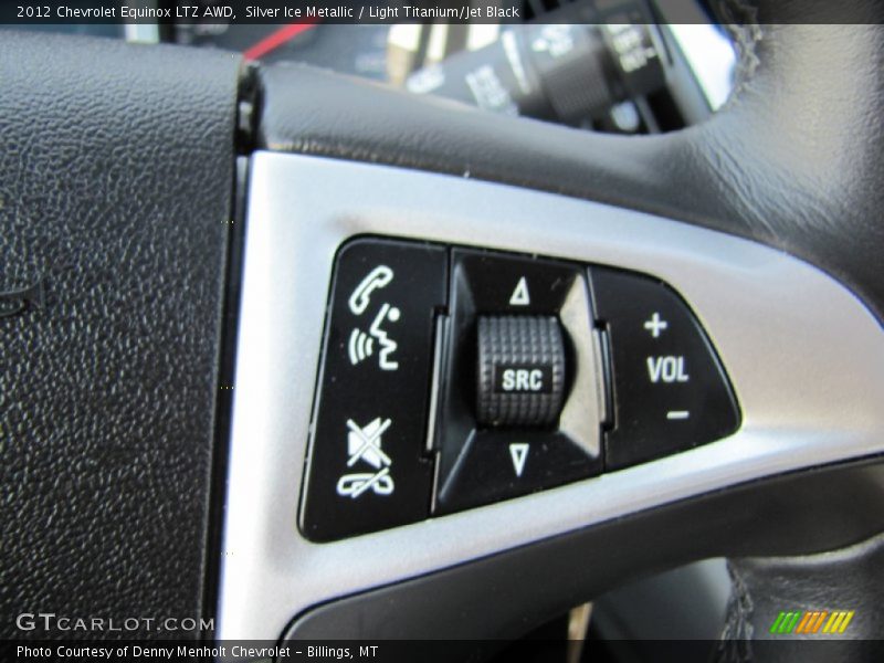 Silver Ice Metallic / Light Titanium/Jet Black 2012 Chevrolet Equinox LTZ AWD
