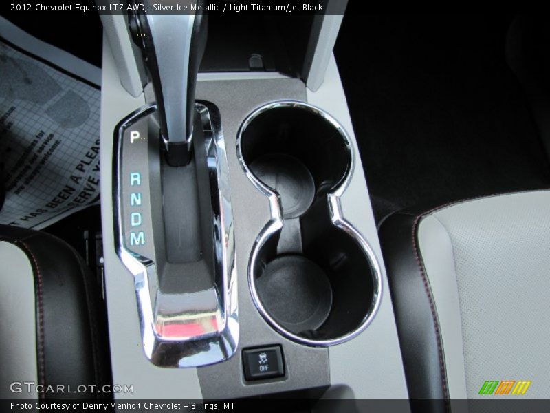 Silver Ice Metallic / Light Titanium/Jet Black 2012 Chevrolet Equinox LTZ AWD