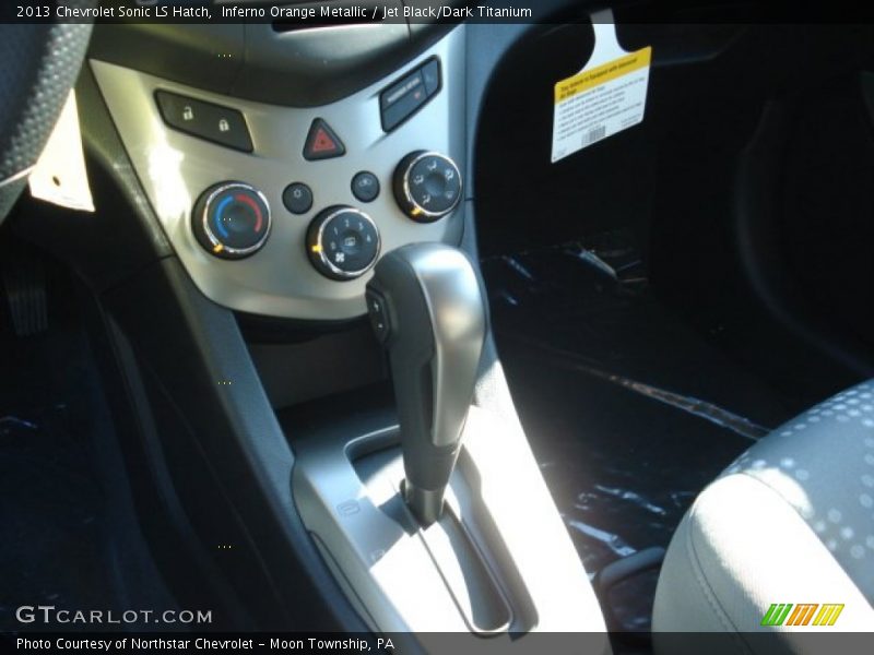  2013 Sonic LS Hatch 6 Speed Automatic Shifter