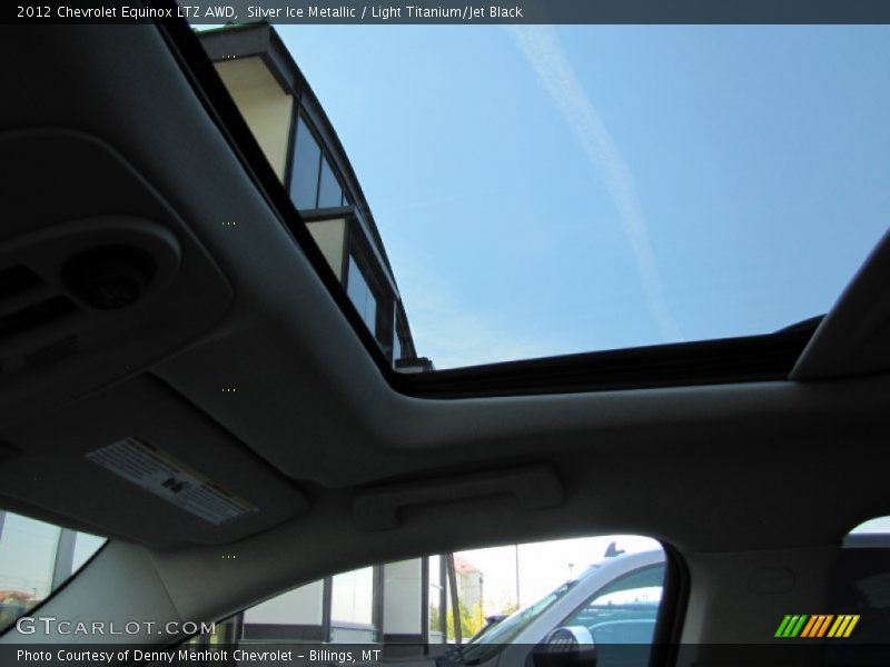 Silver Ice Metallic / Light Titanium/Jet Black 2012 Chevrolet Equinox LTZ AWD