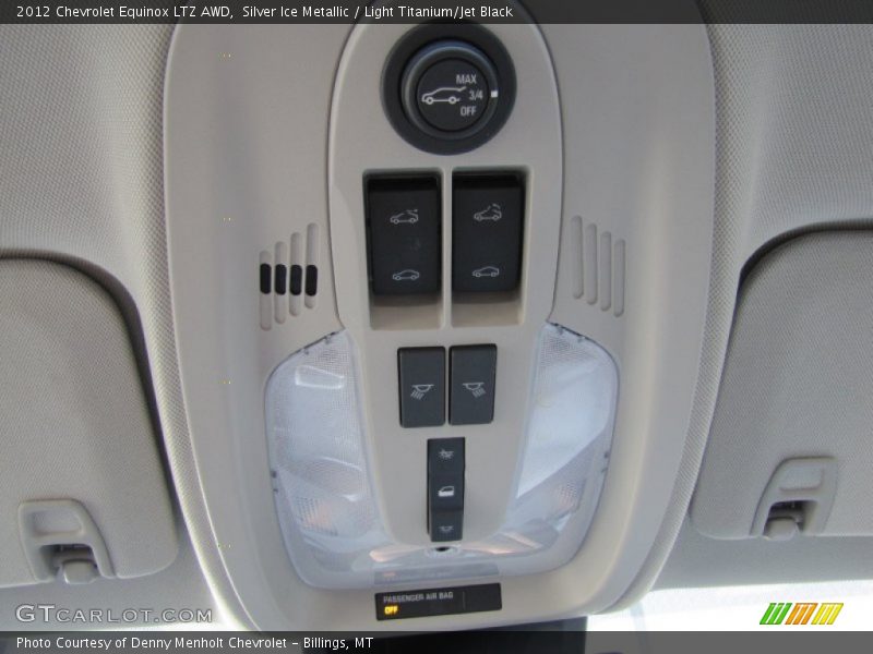 Silver Ice Metallic / Light Titanium/Jet Black 2012 Chevrolet Equinox LTZ AWD
