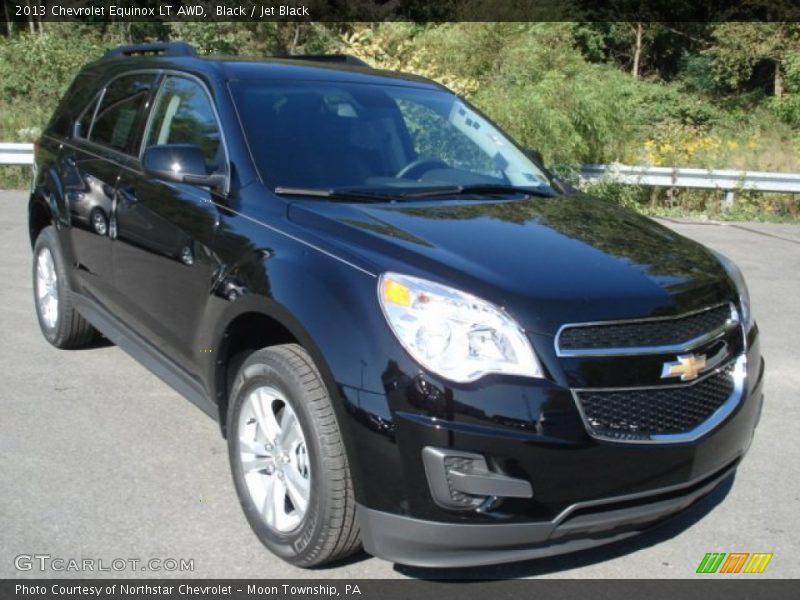 Black / Jet Black 2013 Chevrolet Equinox LT AWD