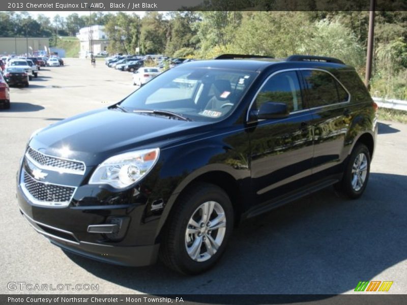 Black / Jet Black 2013 Chevrolet Equinox LT AWD