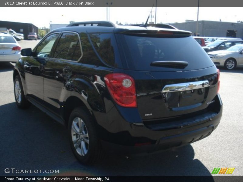 Black / Jet Black 2013 Chevrolet Equinox LT AWD