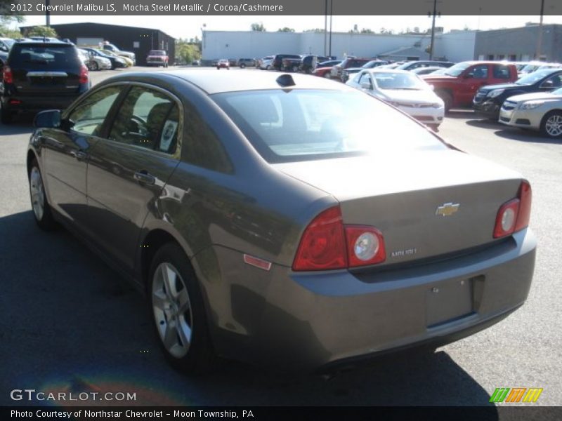 Mocha Steel Metallic / Cocoa/Cashmere 2012 Chevrolet Malibu LS