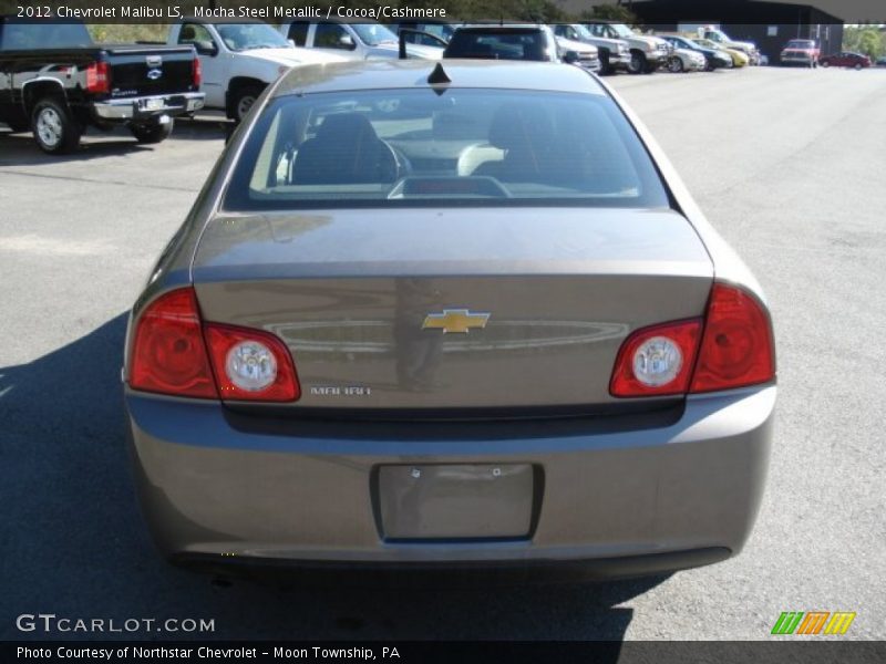 Mocha Steel Metallic / Cocoa/Cashmere 2012 Chevrolet Malibu LS