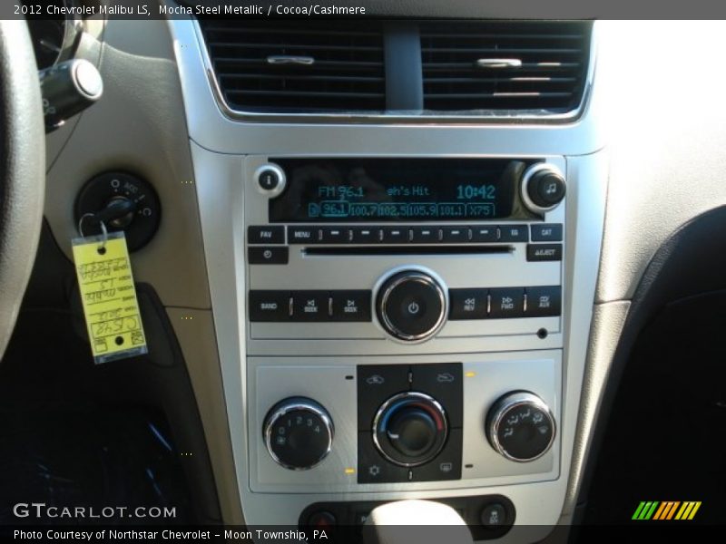 Mocha Steel Metallic / Cocoa/Cashmere 2012 Chevrolet Malibu LS