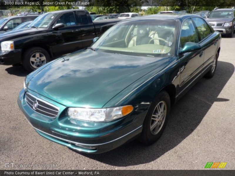 Jasper Green Pearl / Taupe 2000 Buick Regal LS