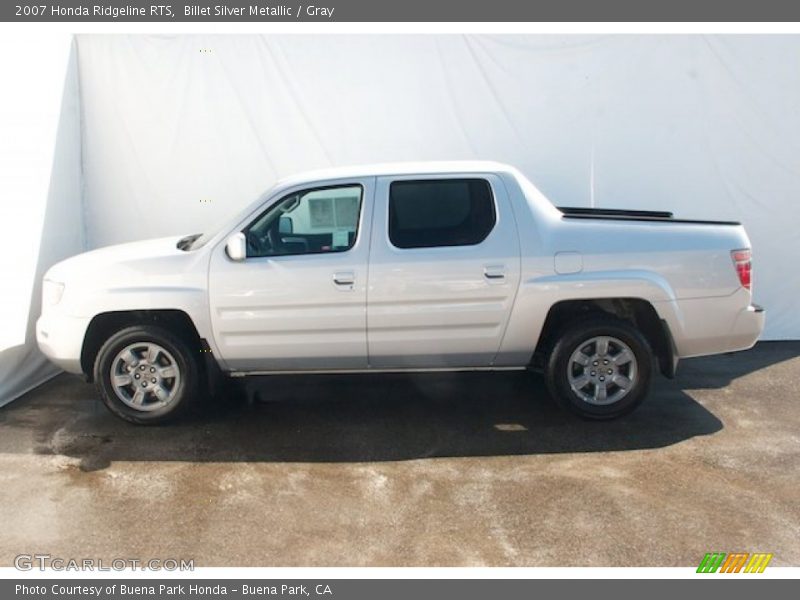 Billet Silver Metallic / Gray 2007 Honda Ridgeline RTS