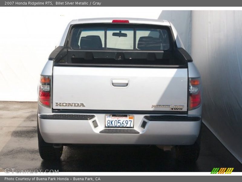 Billet Silver Metallic / Gray 2007 Honda Ridgeline RTS