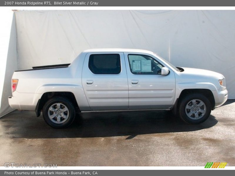 Billet Silver Metallic / Gray 2007 Honda Ridgeline RTS