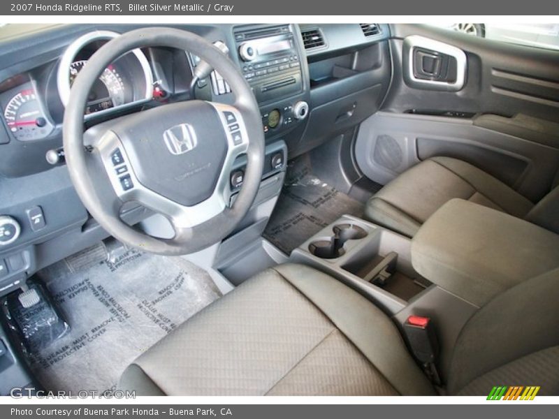 Billet Silver Metallic / Gray 2007 Honda Ridgeline RTS