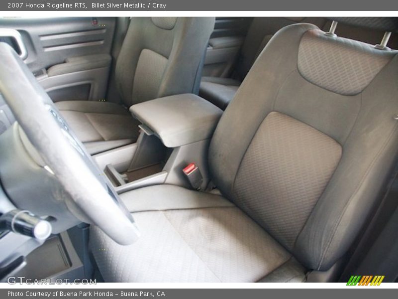 Billet Silver Metallic / Gray 2007 Honda Ridgeline RTS