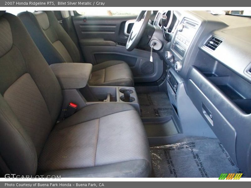 Billet Silver Metallic / Gray 2007 Honda Ridgeline RTS