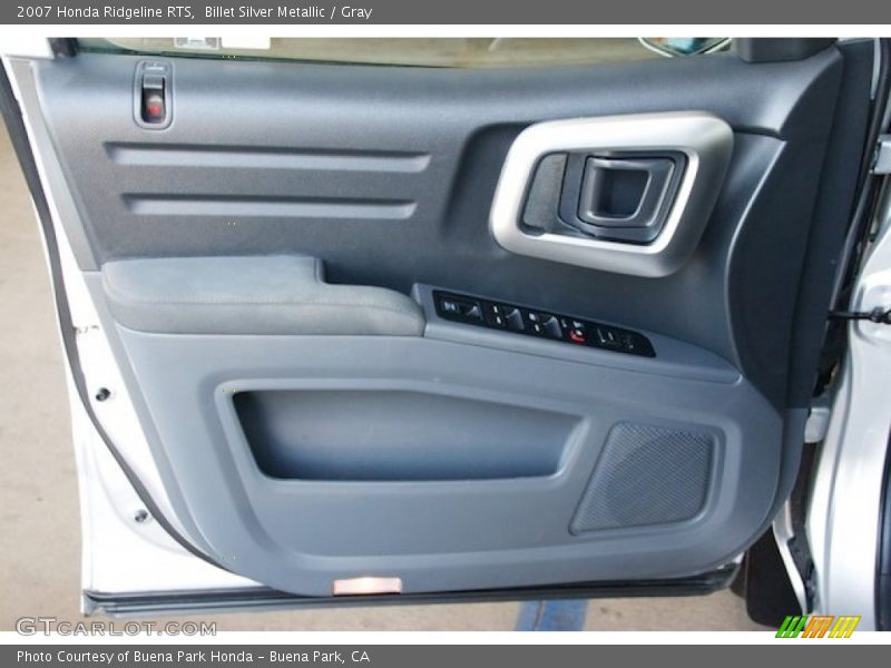 Billet Silver Metallic / Gray 2007 Honda Ridgeline RTS