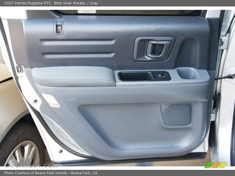 Billet Silver Metallic / Gray 2007 Honda Ridgeline RTS