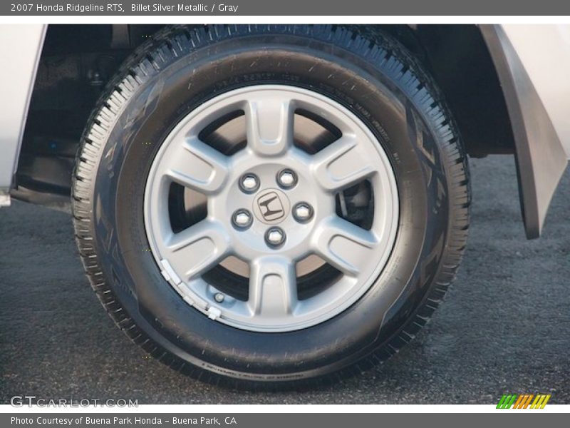 Billet Silver Metallic / Gray 2007 Honda Ridgeline RTS