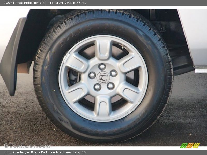 Billet Silver Metallic / Gray 2007 Honda Ridgeline RTS