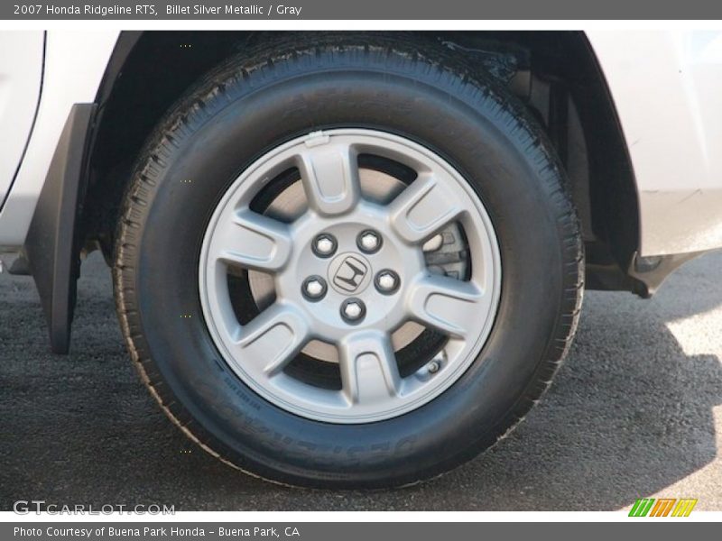 Billet Silver Metallic / Gray 2007 Honda Ridgeline RTS
