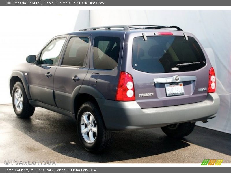 Lapis Blue Metallic / Dark Flint Gray 2006 Mazda Tribute i