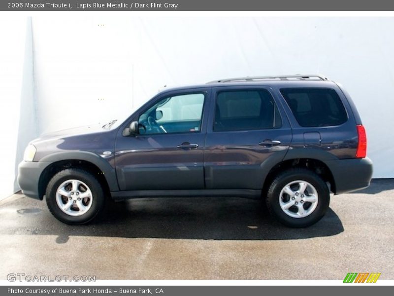 Lapis Blue Metallic / Dark Flint Gray 2006 Mazda Tribute i