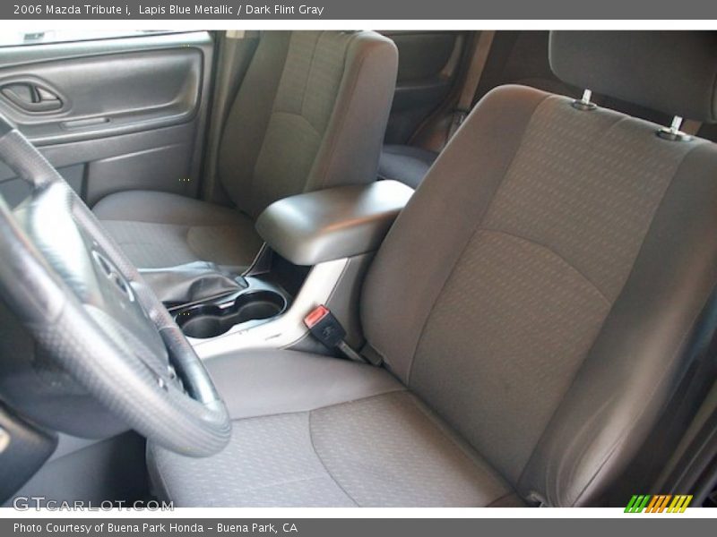 Lapis Blue Metallic / Dark Flint Gray 2006 Mazda Tribute i