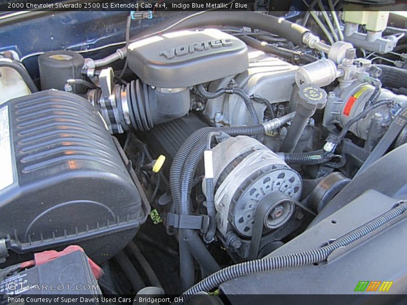  2000 Silverado 2500 LS Extended Cab 4x4 Engine - 7.4 Liter OHV 16-Valve Vortec V8