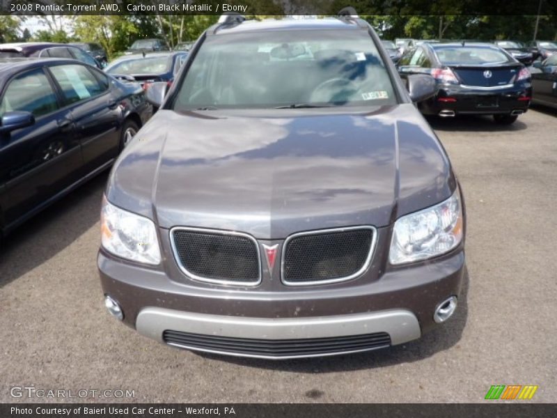Carbon Black Metallic / Ebony 2008 Pontiac Torrent AWD