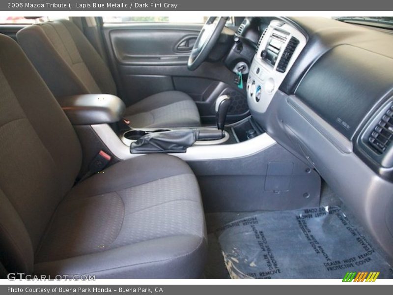 Lapis Blue Metallic / Dark Flint Gray 2006 Mazda Tribute i