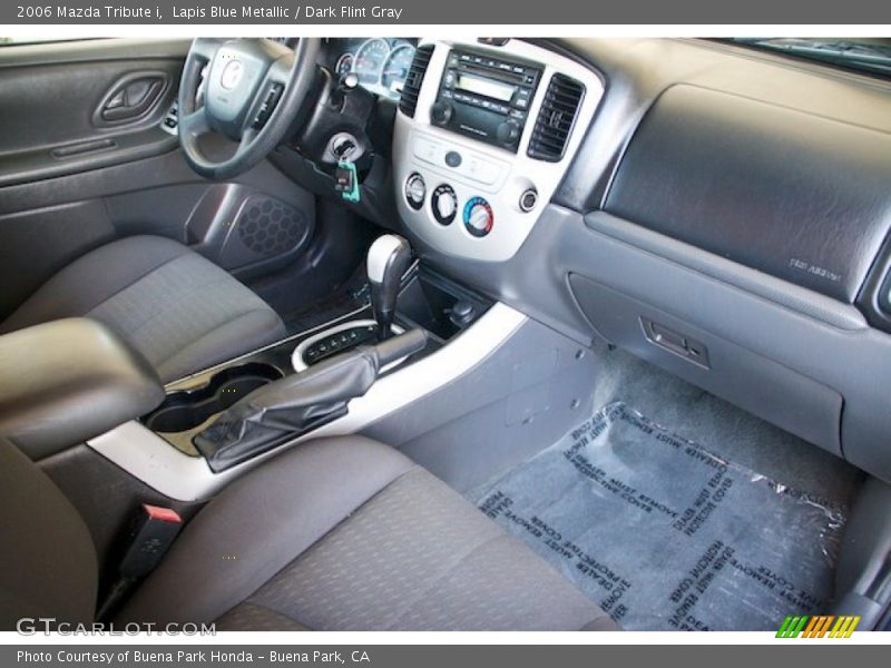 Lapis Blue Metallic / Dark Flint Gray 2006 Mazda Tribute i