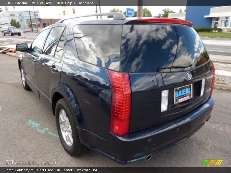 Blue Chip / Cashmere 2007 Cadillac SRX 4 V6 AWD