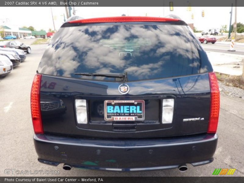 Blue Chip / Cashmere 2007 Cadillac SRX 4 V6 AWD