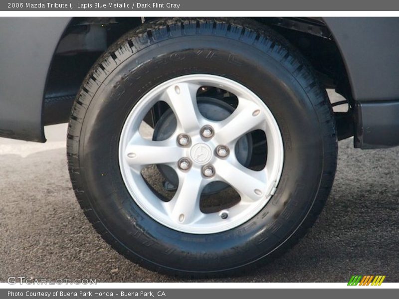 Lapis Blue Metallic / Dark Flint Gray 2006 Mazda Tribute i