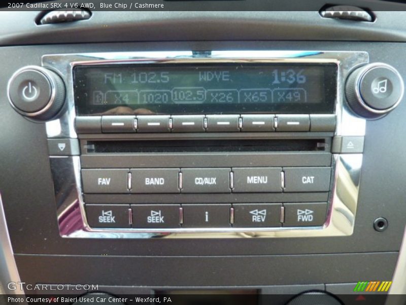 Blue Chip / Cashmere 2007 Cadillac SRX 4 V6 AWD