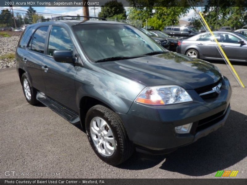 Sagebrush Pearl / Quartz 2003 Acura MDX Touring