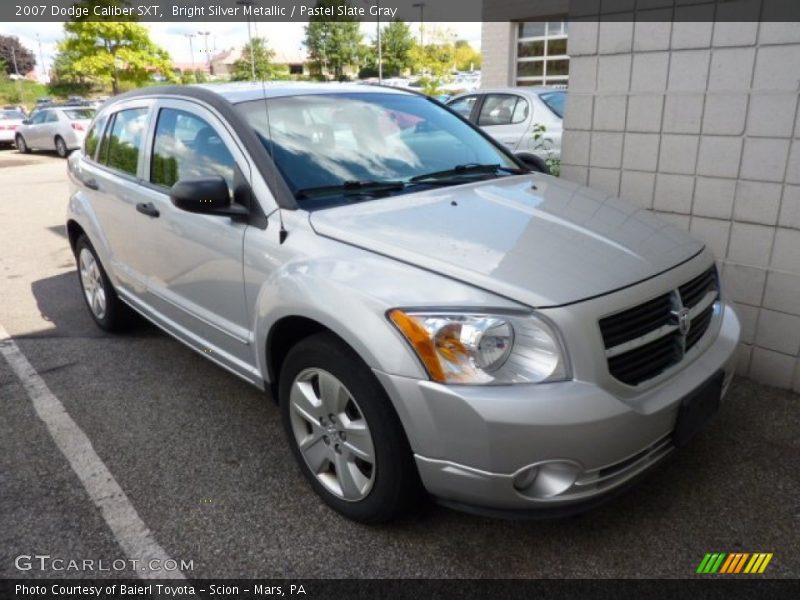 Bright Silver Metallic / Pastel Slate Gray 2007 Dodge Caliber SXT