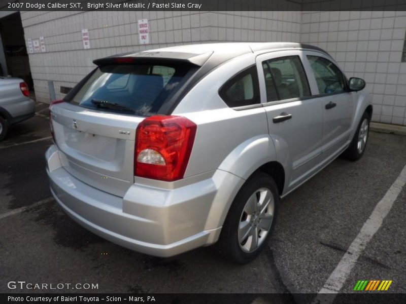 Bright Silver Metallic / Pastel Slate Gray 2007 Dodge Caliber SXT