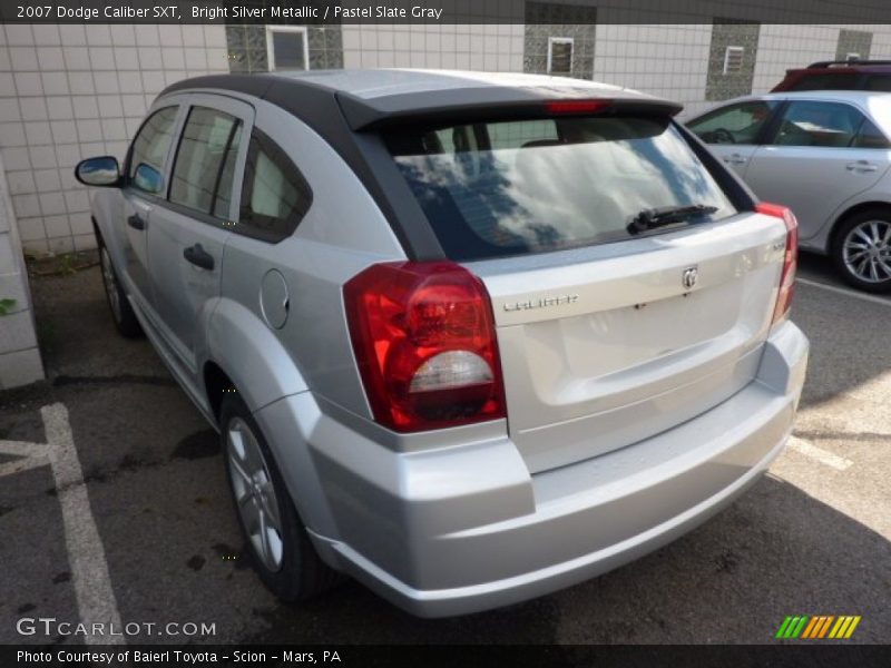 Bright Silver Metallic / Pastel Slate Gray 2007 Dodge Caliber SXT