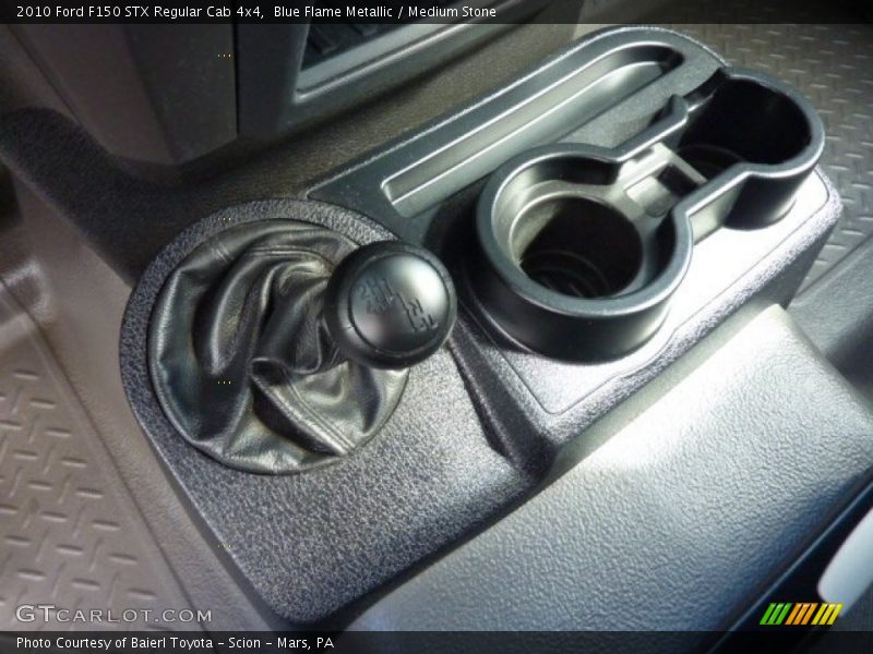 Blue Flame Metallic / Medium Stone 2010 Ford F150 STX Regular Cab 4x4