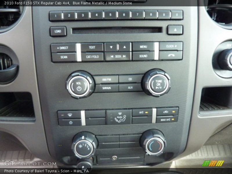 Blue Flame Metallic / Medium Stone 2010 Ford F150 STX Regular Cab 4x4