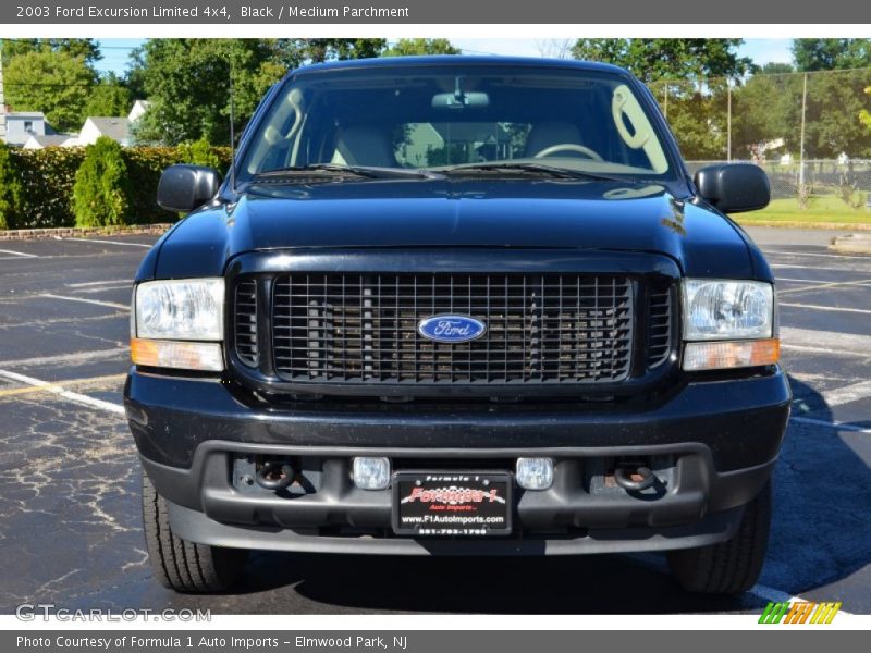 Black / Medium Parchment 2003 Ford Excursion Limited 4x4